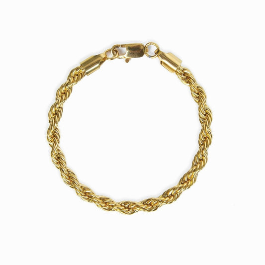 Baiano Cord Bracelet - 18K Gold-Plated